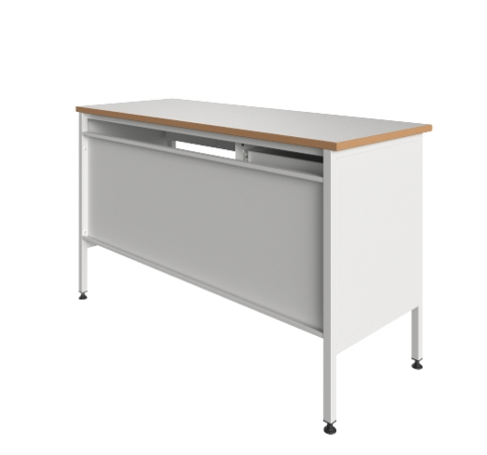 Стол с электрооборудованием с рабочей поверхностью из ламината