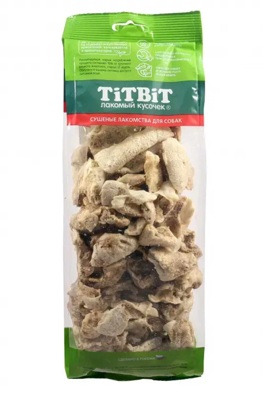 Titbit лакомство для собак легкое говяжье xxl - 67 г