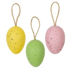 GAEM Набор из 6-ти изделий декоративных подвесных "Яйцо" (3,5*5,5), L16 W4 H22 см