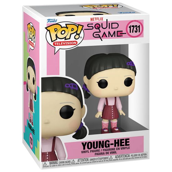 Фигурка Funko POP! TV Squid Game S3 Young-Hee (1731) 83484 / Фигурка Фанко ПОП! по мотивам сериала "Игра в кальмара", Ён Хи