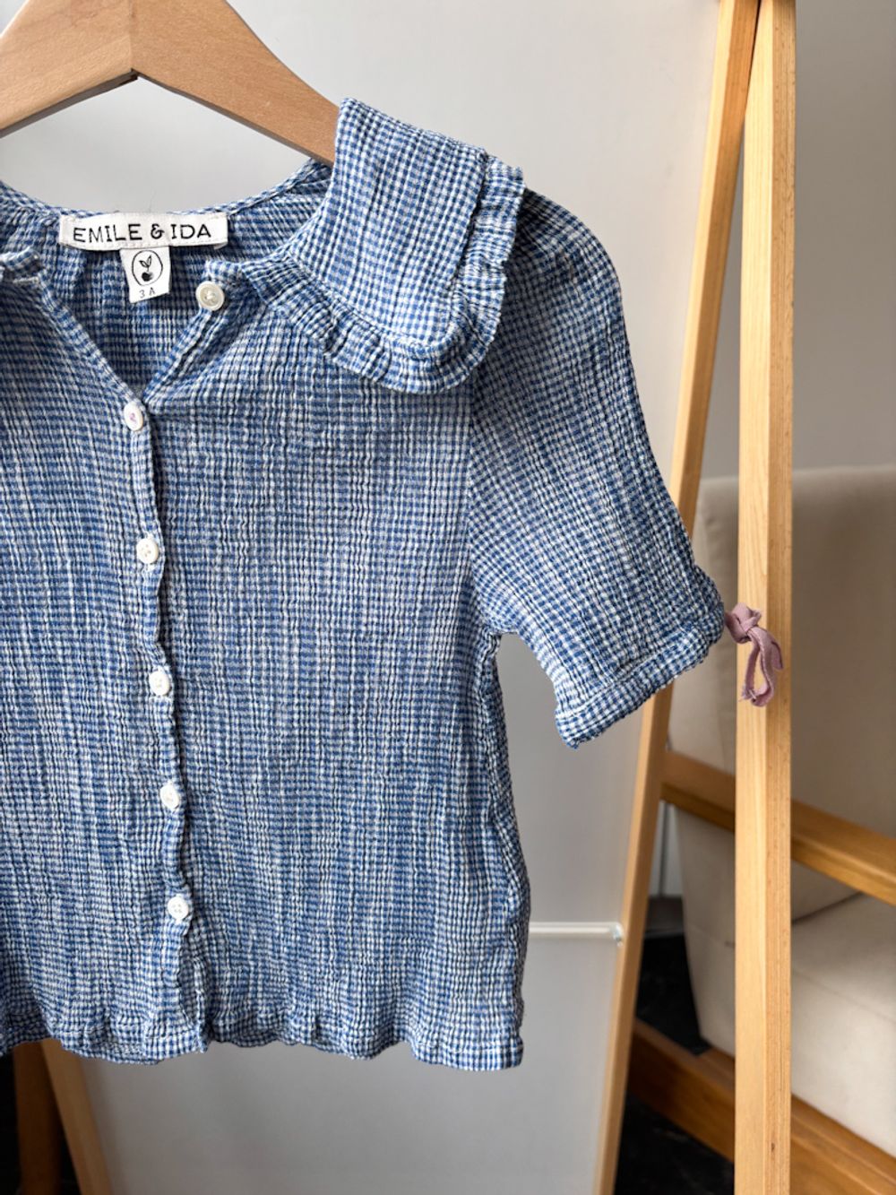 Хлопковая блузка Emile & Ida, 98