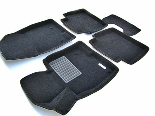 Коврики салона для MAZDA 6 (2013-) Euromat 3D Business черные. Арт. EMC3D-003410