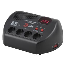 СНК-1500-Ц ЭРА Стабилизатор напр. компакт, ц.д., 160-260В/220В, 1500ВА | 