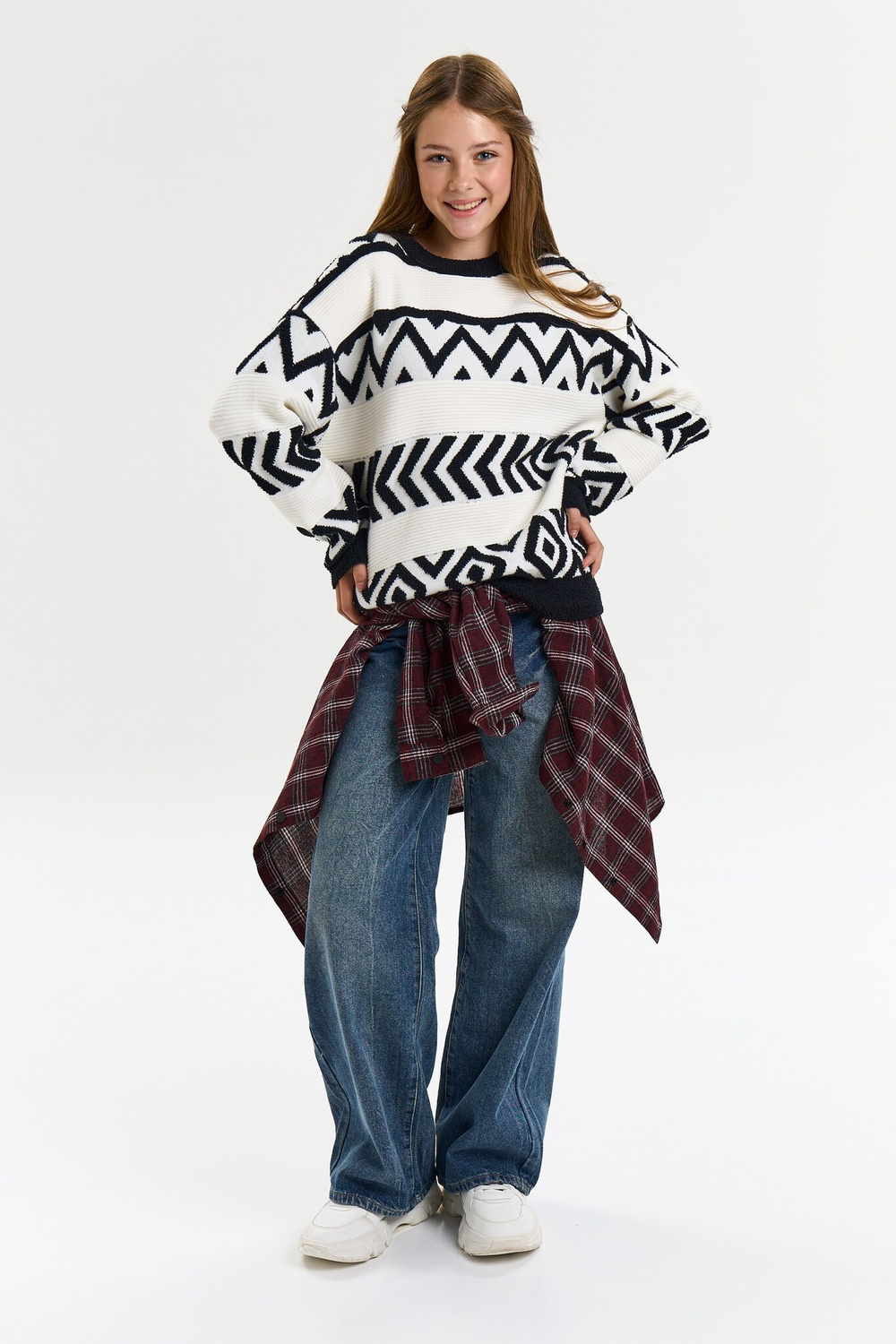 Джемпер дл/р д/д DELORAS 22715