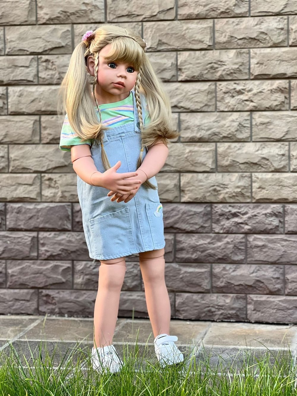 Кукла Реборн ростовая 98см в пакете (FA-231)