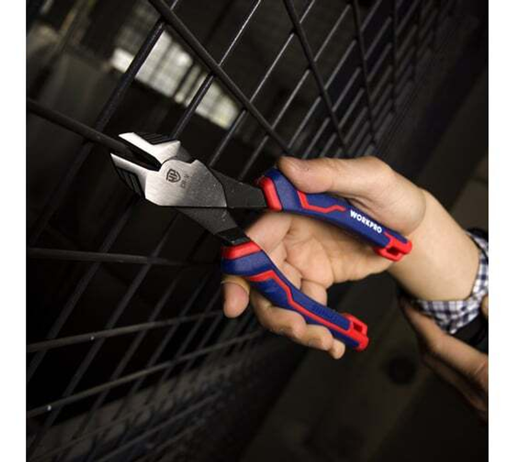 Усиленные бокорезы WORKPRO 180 мм (7 дюймов) CR-V WP231023