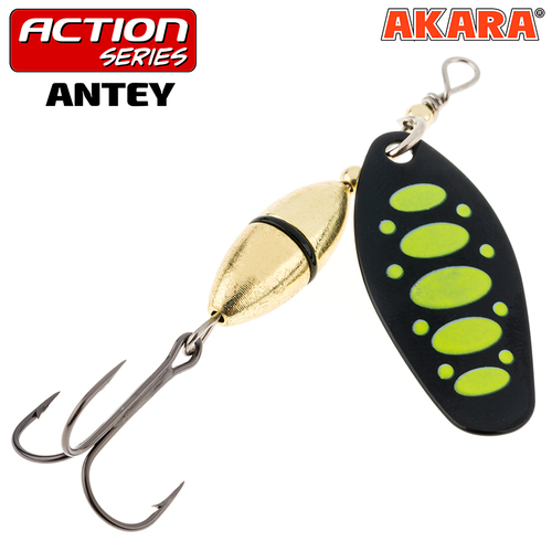 Блесна вращающаяся Akara Action Series Antey 5 11 гр. 2/5 oz. A34