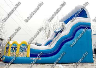 Коммерческий надувной батут "Большая волна"
