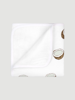 Муслиновое утеплённое одеяло Mjölk Кокосы