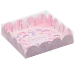 Коробка для конд-х изд с крышкой "Приятных моментов" 13*13*3 см