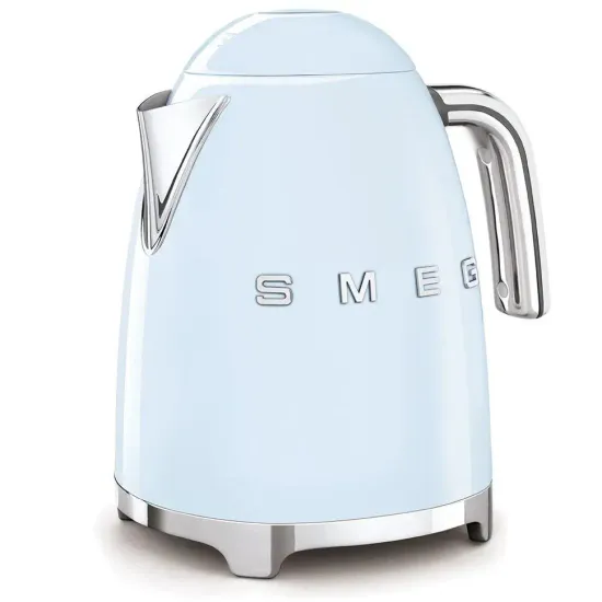 Электрический чайник Smeg KLF03PBEU, объем 1,7 л, пастельный голубой
