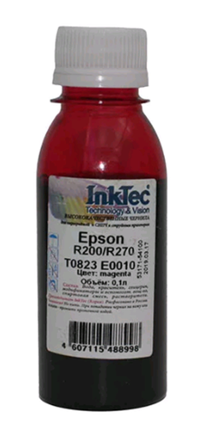 Чернила для Epson R200/R270/R290/T50/P50/L800, 0,1л, InkTec, magenta.
