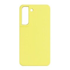 Силиконовый чехол Silicone Cover для Samsung Galaxy S22 Plus (Желтый)