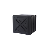 Ударопрочный пластиковый Рэковый кейс 12 юнитов KZCASE@RACK12U