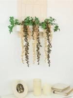 Искусственные цветы на стену в кашпо