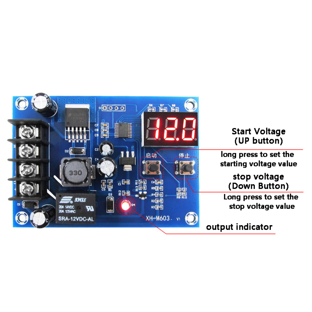 Контроллер заряда ET XH-M603