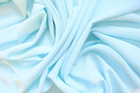 Креп плательный "Кубик" светло-зеленый