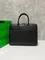 Кожаный портфель Bottega Veneta Intrecciato 37 с плечевым ремнем