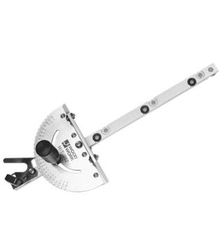 Угловой упор WOODWORK с транспортиром для пиления и фрезерования, с шагом 5 и углом 22,5, пластиковая рукоятка MIT-002