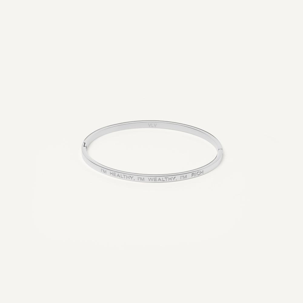 Тонкий Браслет I'm Healthy, I'm Wealthy, I'm Rich – I’m That Bitch