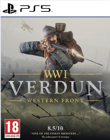 WWI Verdun - Western Front (диск для PS5, интерфейс и субтитры на русском языке)