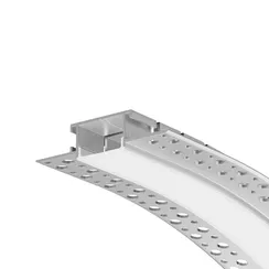 Алюминиевый профиль встраиваемый с вертикальным изгибом ALM-6214TB-S-2M Led Strip 636005
