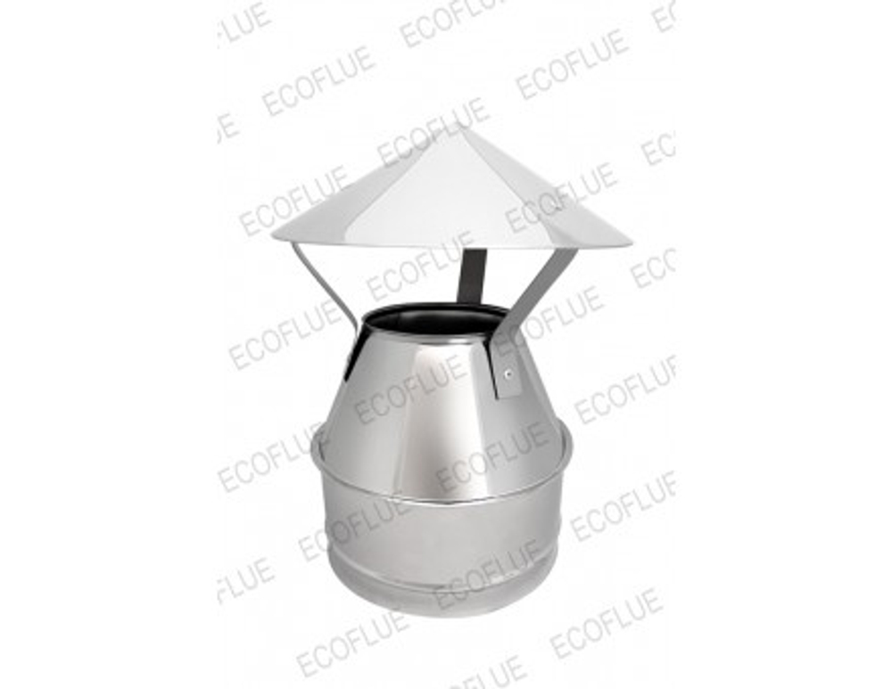 Оголовок сэндвича 120/200 мм нерж. (AISI 430/0,5 мм), ECOFLUE