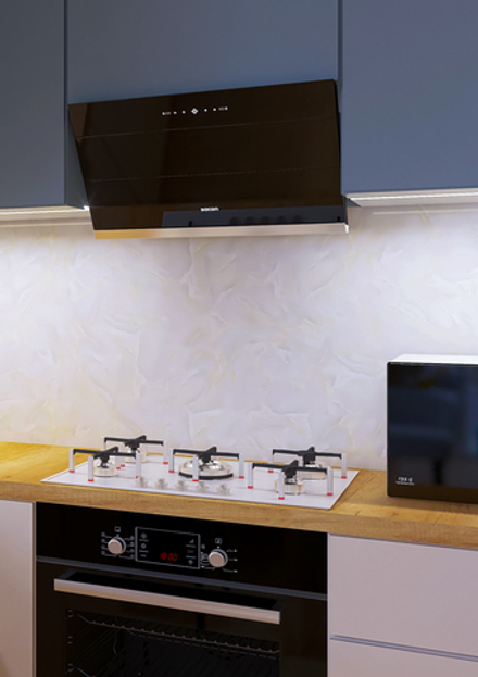 Листовая панель ПВХ "Гибкий мрамор" DESIGN MODERN, Айвори (глянец)