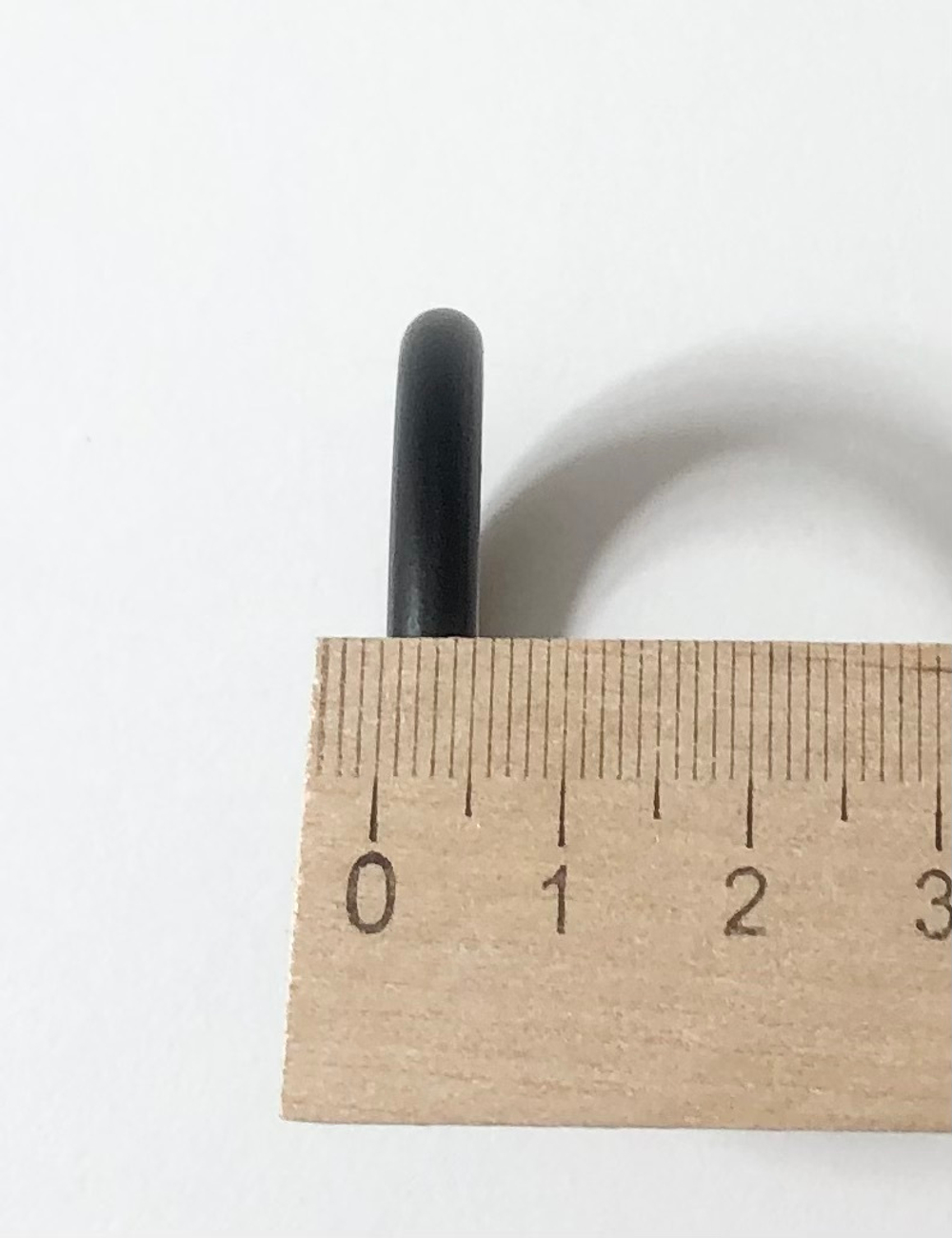 Карниз кованый "Готика Бакуло" однорядный d20 мм, цвет клен/черный