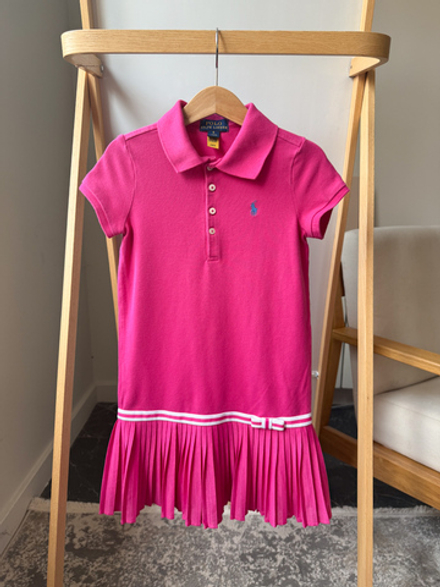 Хлопковое платье-поло Polo Ralph Lauren, 116