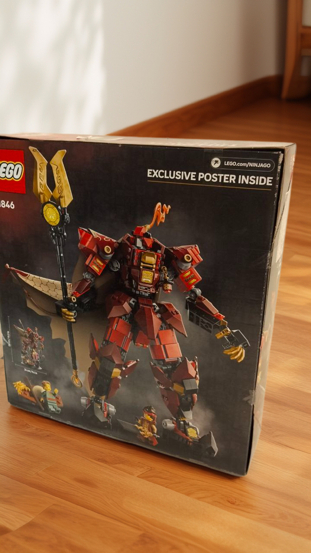 LEGO Ninjago 71846 «Боевой робот “Рыцарь огня”» — мощное оружие ниндзя
