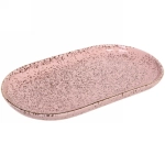 Блюдо керамическое «Pink Stone» 29*16*3см