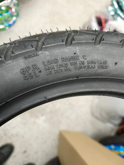 Покрышка 80/100-14 Durtec tires