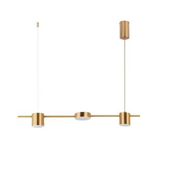 Люстра подвесная светодиодная APL.017.13.18 бронза Frania Aployt