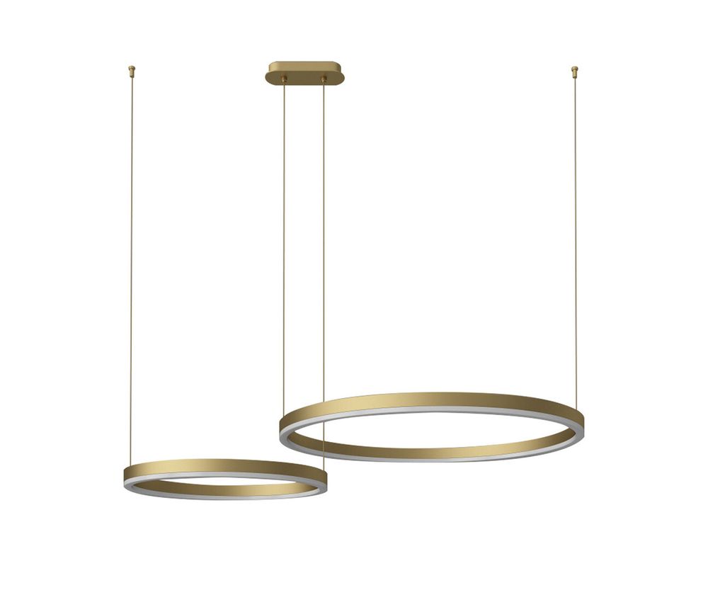 Kink Light 08219,33P(3000K) Подвес Тор мат.золото d40+60