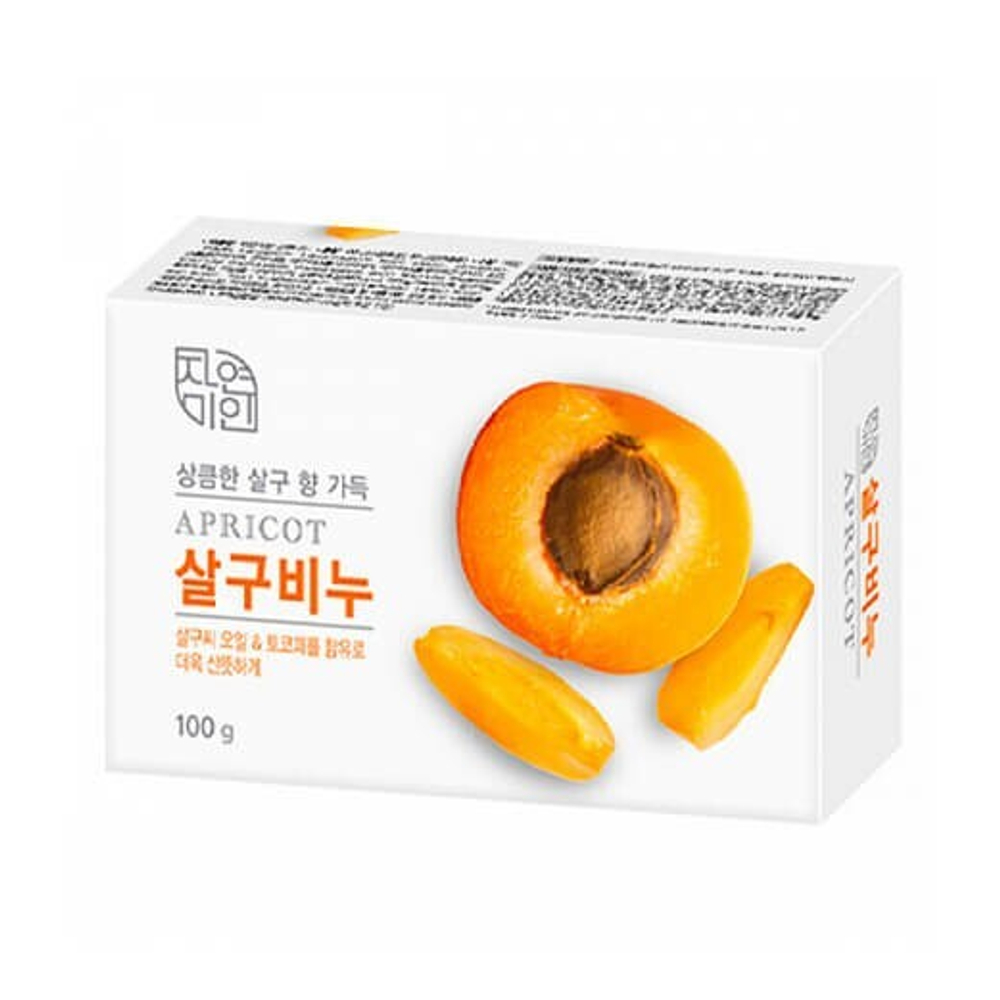 Мыло для умывания с маслом абрикосовых косточек Mukunghwa Rich Apricot