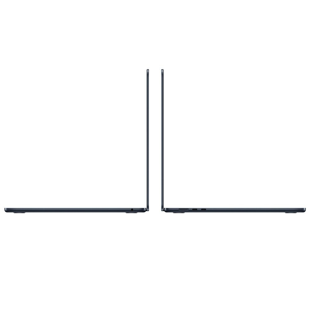 15.3 Ноутбук Apple MacBook Air 15 2024 2880x1864, Apple M3, RAM 16 ГБ, SSD 512 ГБ, Apple graphics 10-core, macOS, MXD43, Midnight, английская раскладка