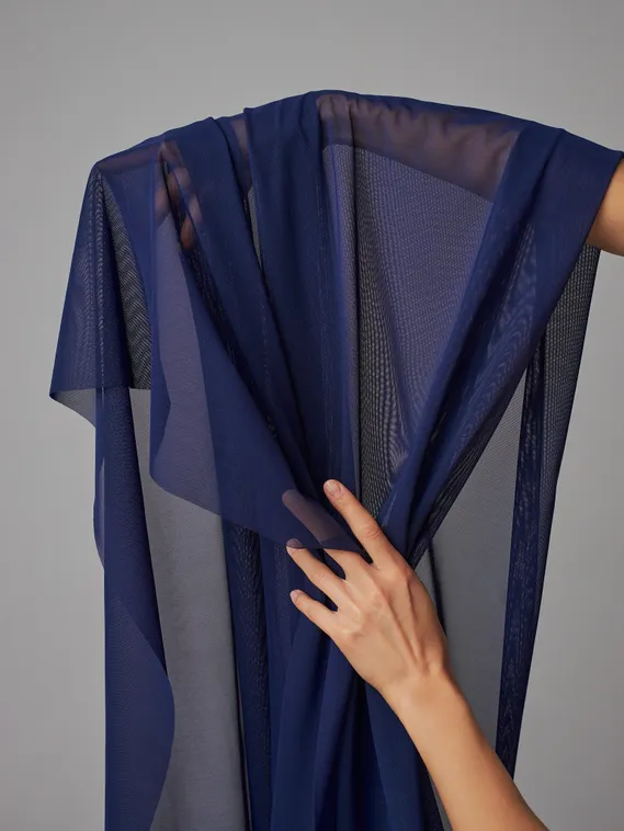 Сетка эластичная Lauma оптом, арт. 556, темно-синий 061