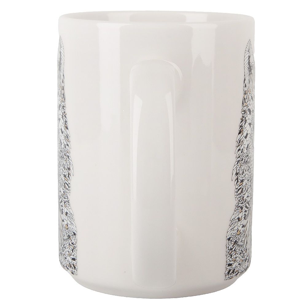 Кружка "Волк" v=500мл (фарфор) (картонная цветная лента)