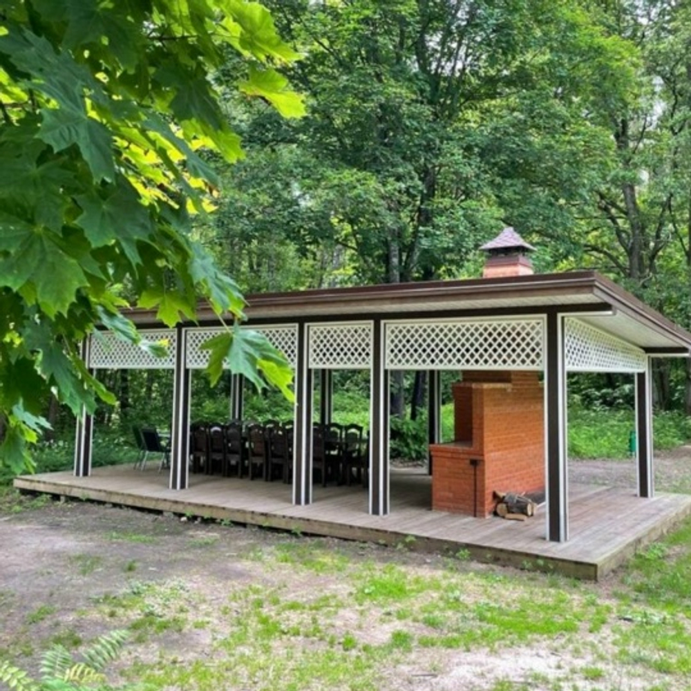 Открытая беседка