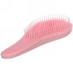 Расческа массажная компактная «Manhattan», цвет розовый, в коробке, 14,5см