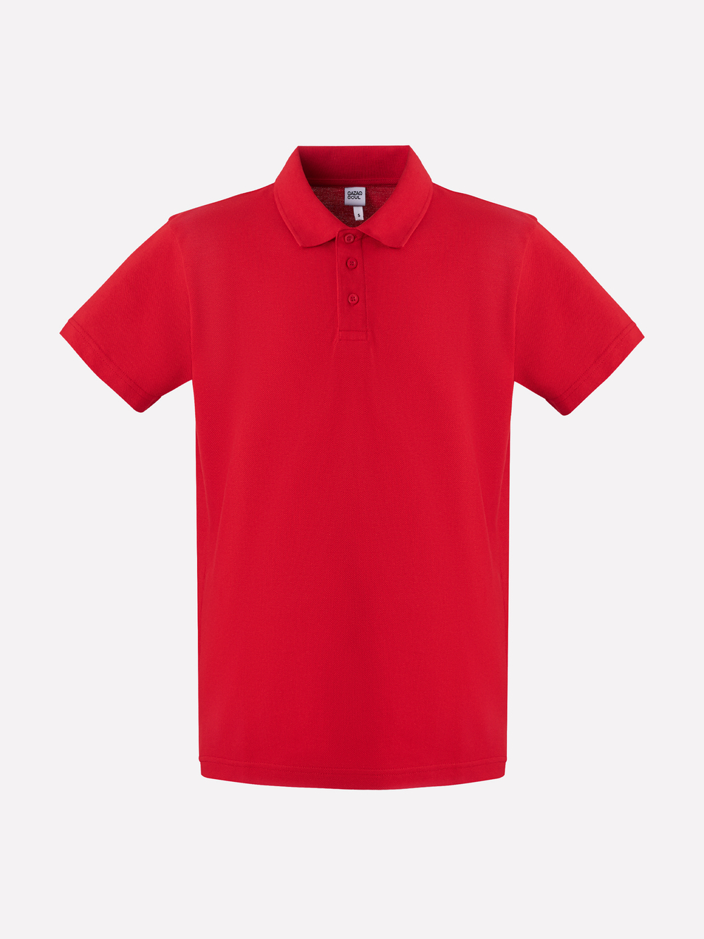 Поло с коротким рукавом 100 % хлопок.