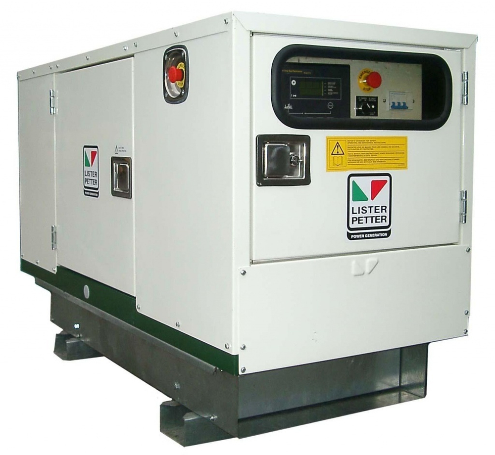 Дизельный генератор Lister Petter LLD250