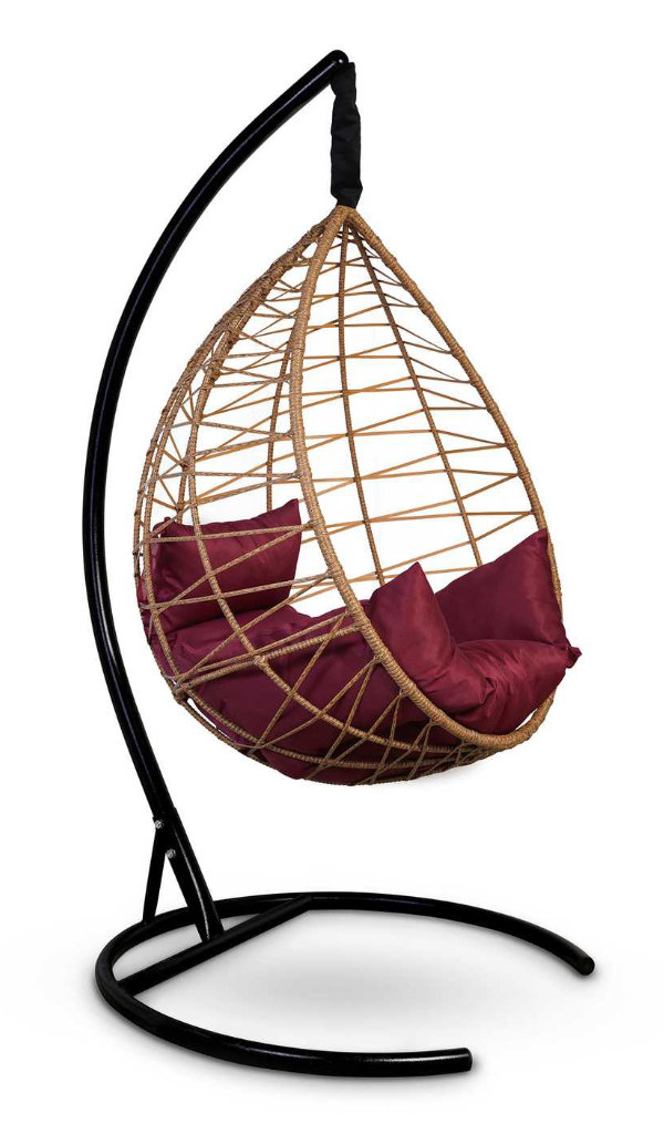 Подвесное кресло-кокон ДЕНАЛИ горячий шоколад