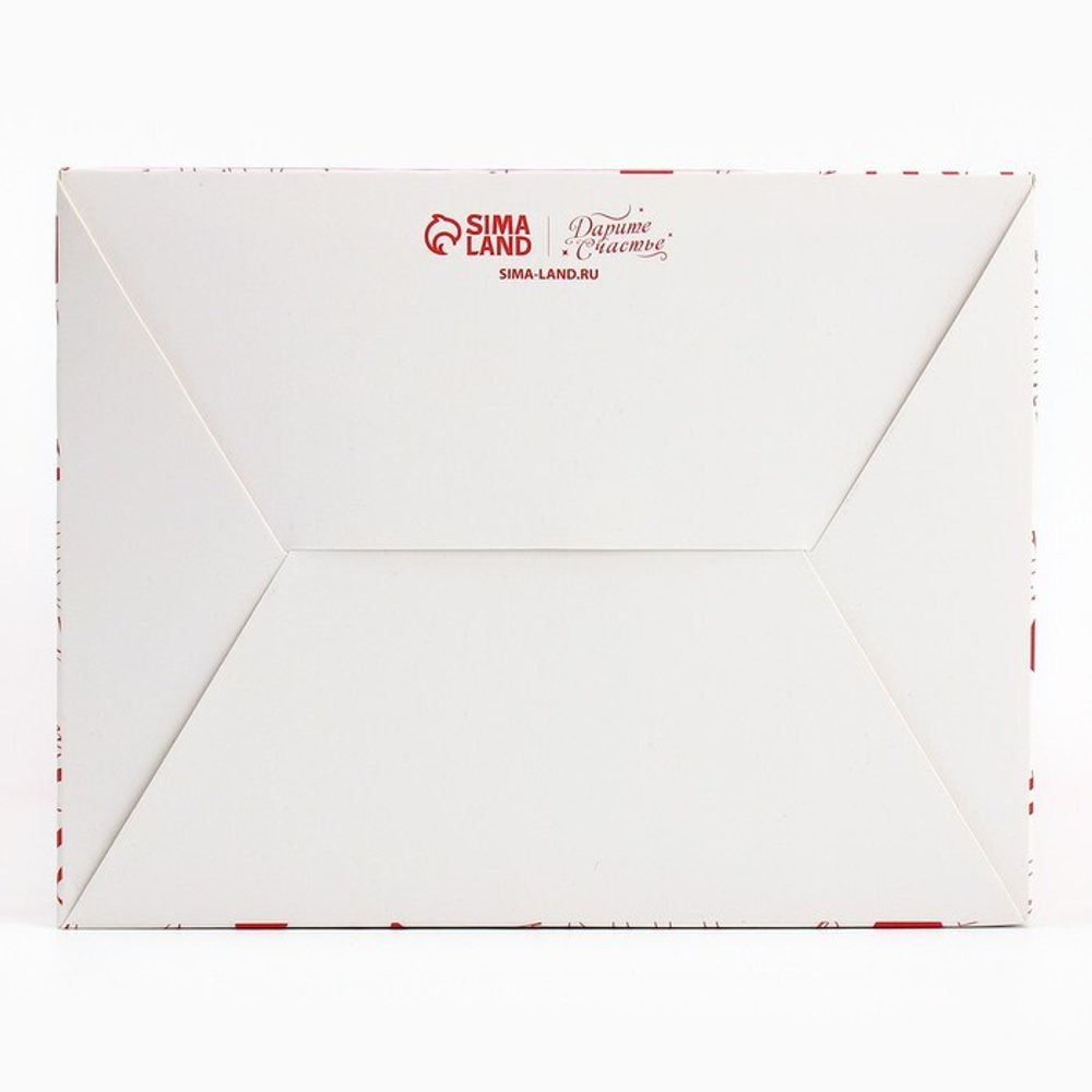 Коробка складная с 3D эффектом «Love you», 18 х 14 х 23 см