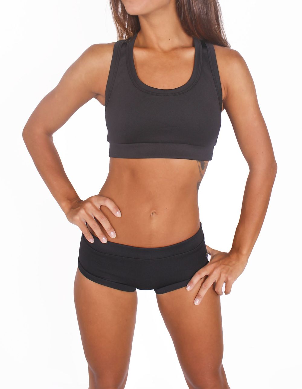 Gym Shorts, Black