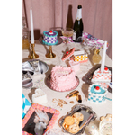 Свеча cake, 4,8 см, розовая