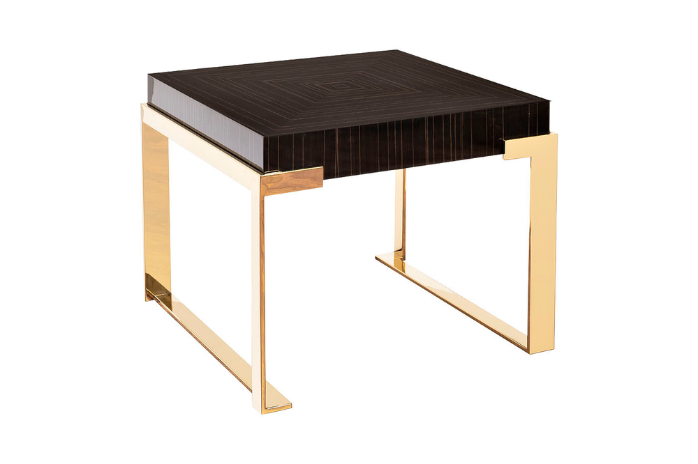 84HB-ET319B Стол журнальный Golden Prism 62*62*50см
