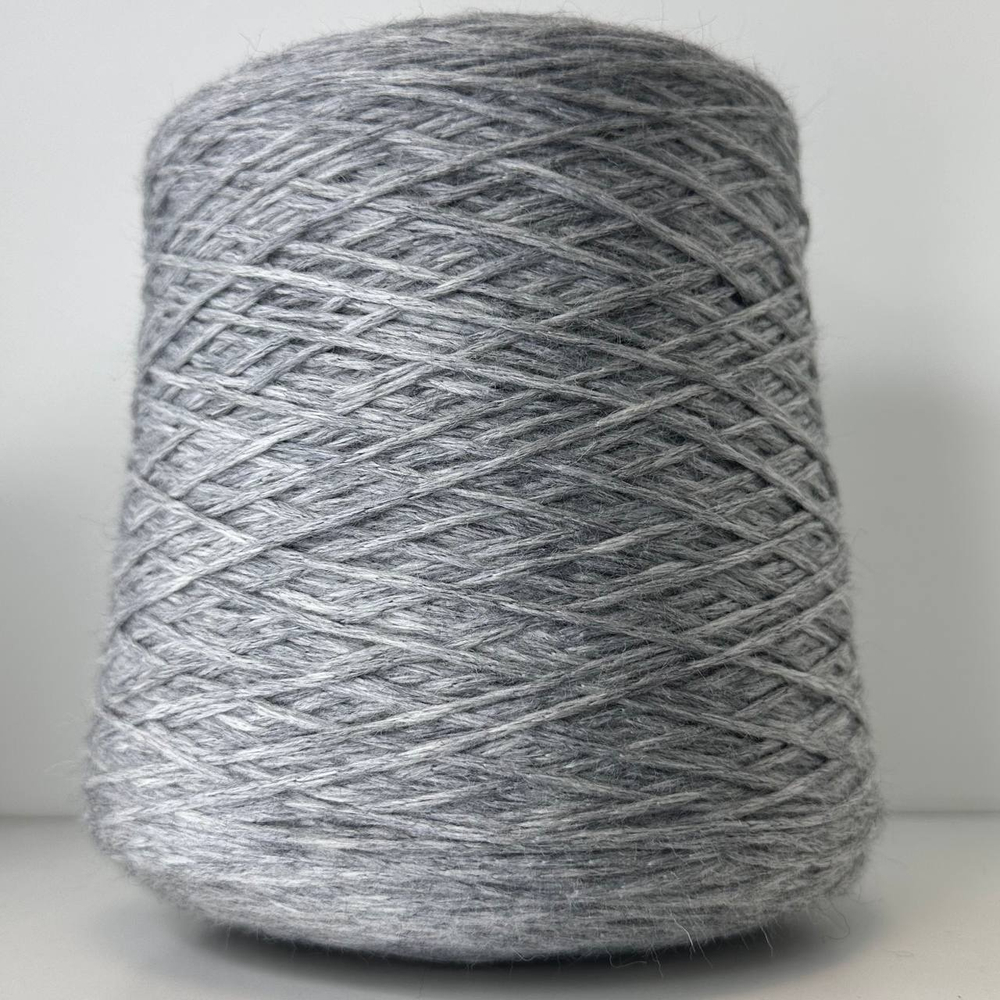 HOBBIT - Pecci Filati; 90% меринос, 10% п/а; 150м/100гр; col. 808, цвет: серый меланж; S508