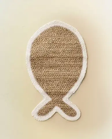 ZARA HOME КОВРИК ДЛЯ ДОМАШНИХ ЖИВОТНЫХ ИЗ ДЖУТА, СВЕТЛО-БЕЖЕВЫЙ